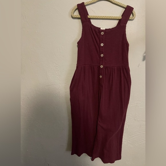 Kate Quinn Maroon Guacho Jumpsuit - Picture 1 of 5